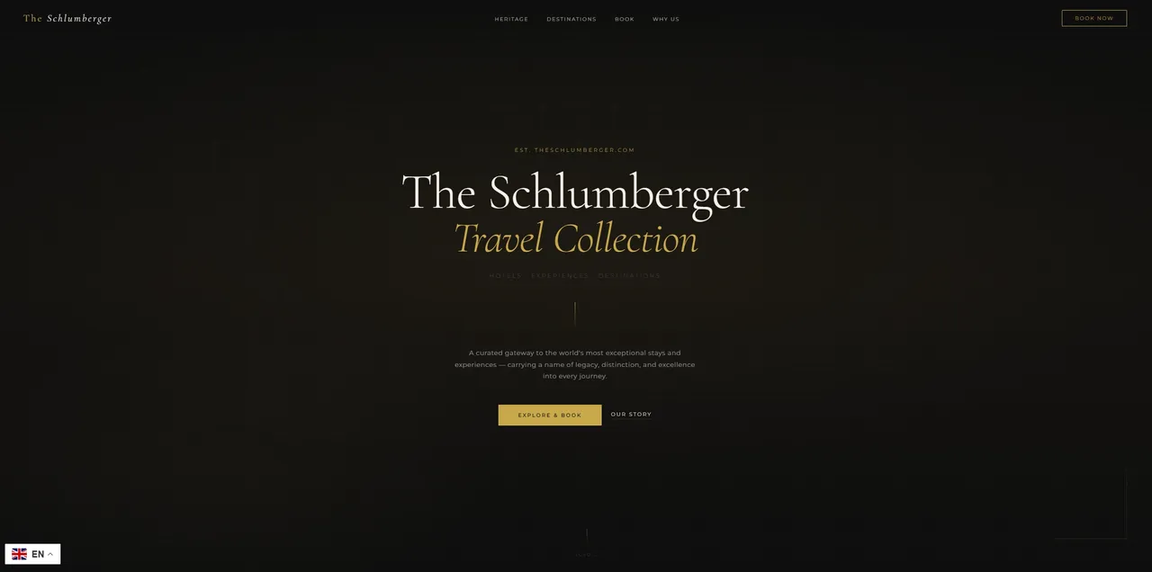 Aperçu du site The Schlumberger